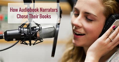 How These 3 Audiobook Narrators Chose Their Books