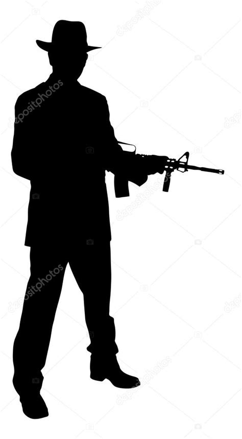 Gangster Silhouette Png