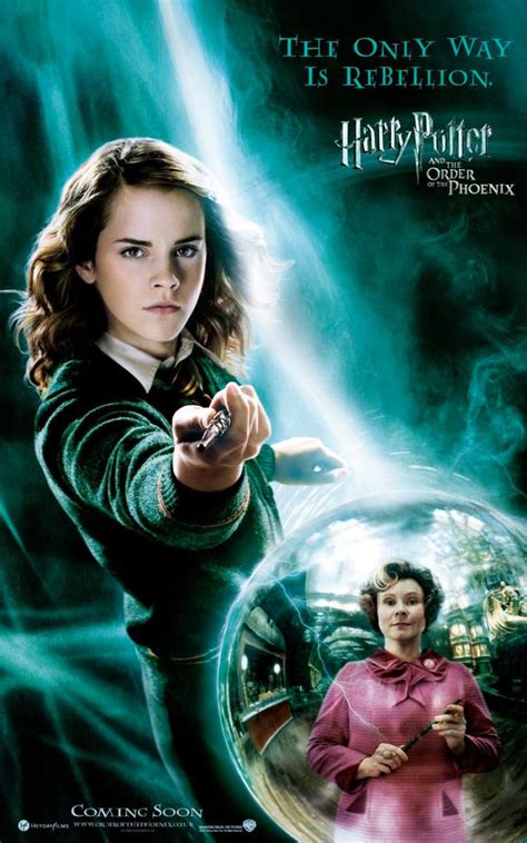 Harry Potter and the Order of the Phoenix Hermione poster — Harry Potter Fan Zone