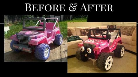 Minnie Mouse Power Wheels Jeep | Types Trucks