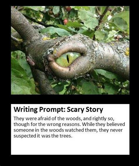 Scary Story Writing Prompt with an Apple Tree