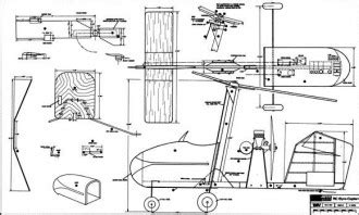 gyrocopter Plans - AeroFred - Download Free Model Airplane Plans