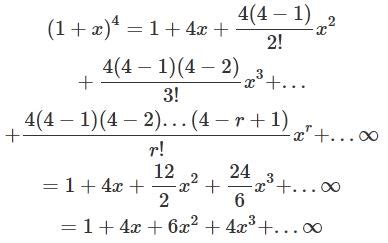 Binomial Theorem Equation