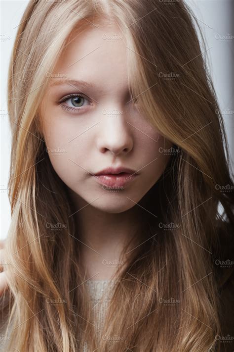 very beautiful girl portrait ~ People Photos ~ Creative Market