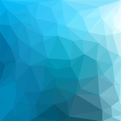 Light blue cool vector Low poly crystal background. Polygon design ...