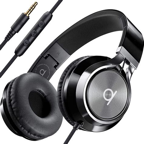 Artix CL750 Wired Headphones with Microphone, On-Ear Head Phones with ...