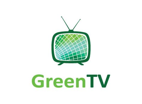 Green Tv Logo - logomarket