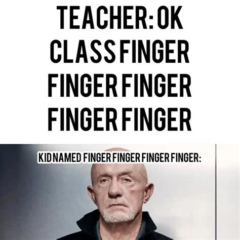 Finger finger finger | Kid Named Finger | Know Your Meme