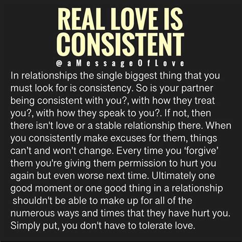 Real Love Is Consistent Pictures, Photos, and Images for Facebook, Tumblr, Pinterest, and Twitter