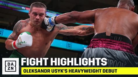 HIGHLIGHTS | Oleksandr Usyk's Top Heavyweight Debut