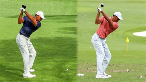 Tiger Woods Golf Swing Slow Motion - MASTERS 2022 - Iron, Driver & 3 ...