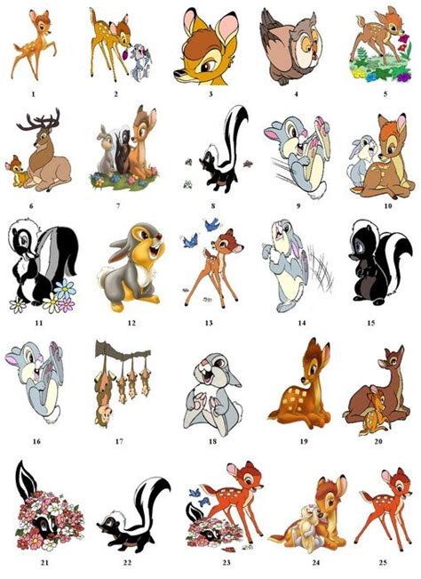 Bambi characters free image download