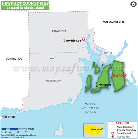 Newport County Map