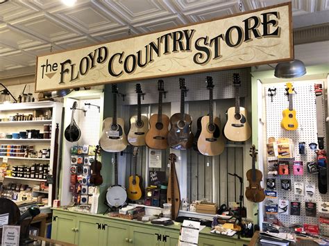 The Floyd Country Store, Handmade Music School, and County Sales with ...