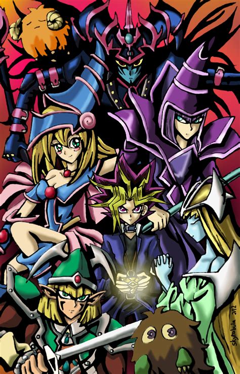 Yu-Gi-Oh! Duel Monsters Colored by skytabula on DeviantArt