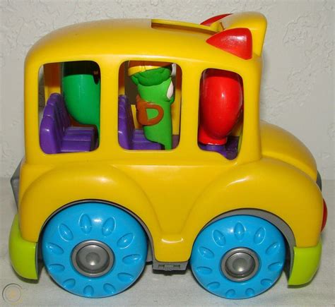 Veggie Tales Silly Sounds School Bus Toy | #3249807027