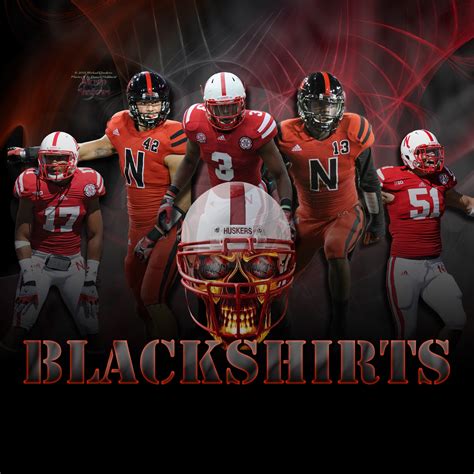 Wallpapers By Wicked Shadows: Nebraska Blackshirts 2012 Wallpaper