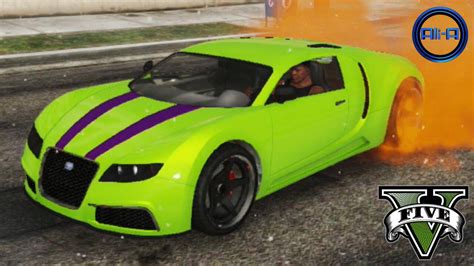 GTA 5 - "BUGATTI VEYRON" - STUNTS, CUSTOMIZATION & CARS GAMEPLAY ...