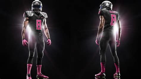 See Oregon's pink uniforms for breast cancer awareness | NCAA Football ...