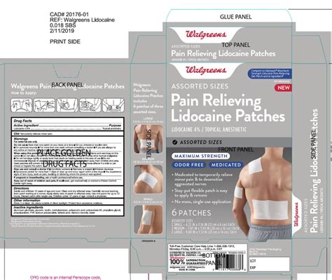 Order Lidocaine (Pain Relief Patches) KIT online from GNH India.