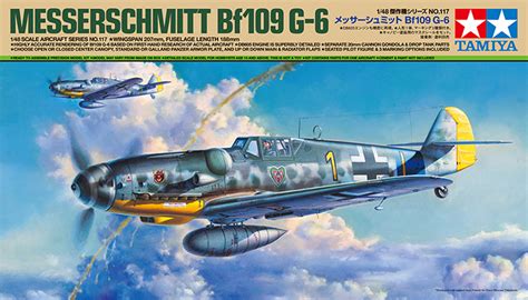 Tamiya: 1/48 Messerschmitt Bf 109 G-6 - Model Kit Images at Mighty Ape NZ