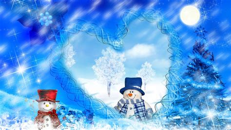 Lovely Winter Cartoon Wallpapers - Wallpaper Cave