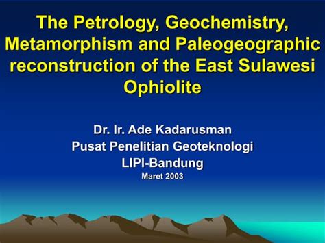 Ophiolite | PPT