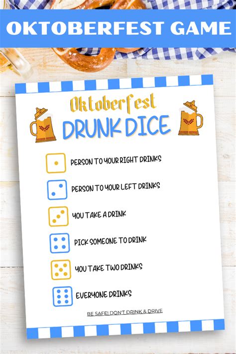 Oktoberfest Game Oktoberfest Drinking Game Printable | Etsy | Oktoberfest, Oktoberfest party ...