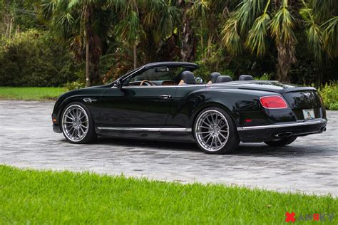 The Impeccable Black Convertible Bentley Continental Sees Exterior Changes — CARiD.com Gallery