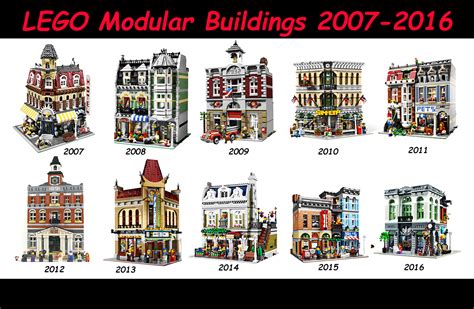 LEGO Modular Buildings Overview - My Lego Talk