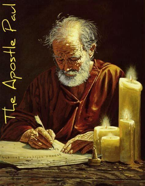 Apostle Paul Writing