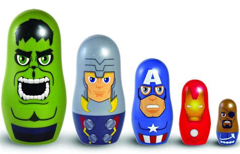 Marvel Avengers Nesting Dolls - GeekAlerts