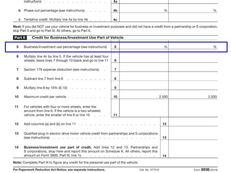 Irs Form 8936 For 2023 - Printable Forms Free Online