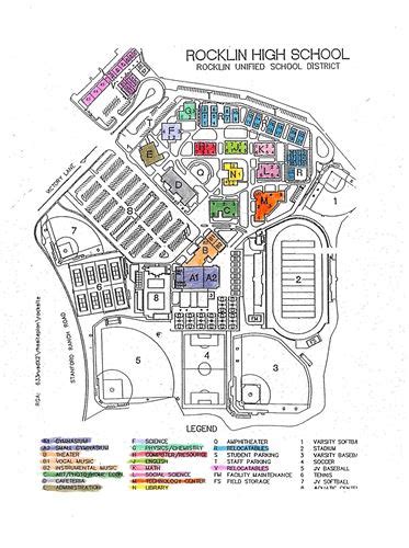 High School Campus Map