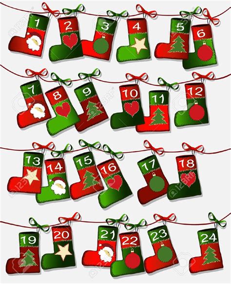 Advent calendar clipart 20 free Cliparts | Download images on Clipground 2024