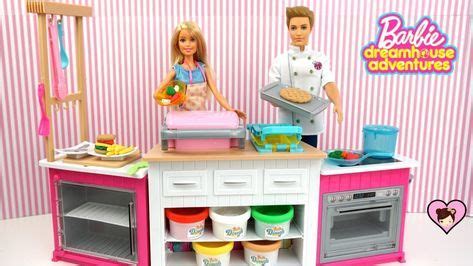 Barbie Doll Dreamhouse Adventures Ultimate Kitchen Toy - DIY miniature Food. Home Kitchen Ideas ...