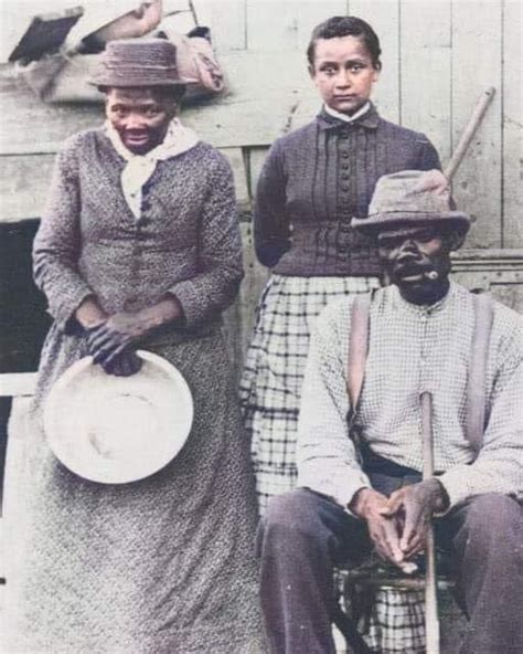 1887 Photograph of Harriet Tubman, her Husband Nelson Davis, and Their ...