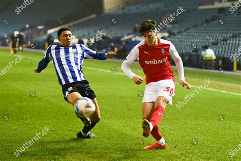 Ryan Giles Rotherham United Puts Cross Editorial Stock Photo - Stock Image | Shutterstock