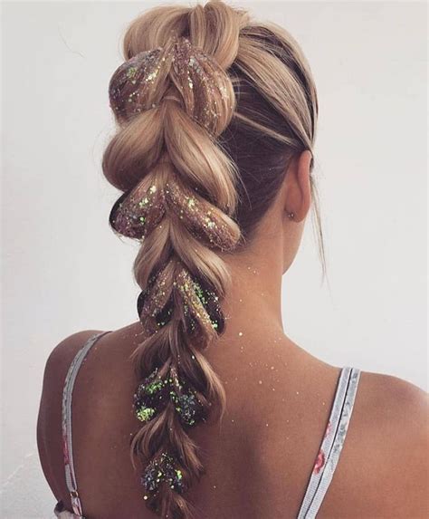 The ultimate glitter braid for festival season. This year is all about ...