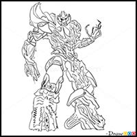 How to Draw Transformers Characters : Drawing Tutorials & Drawing & How to Draw Transformers ...