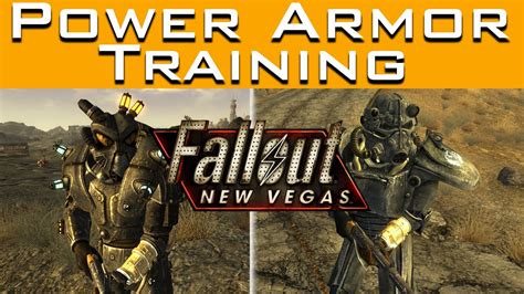 Fallout New Vegas - How to Get POWER ARMOR TRAINING (Brotherhood of ...