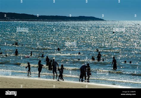 The beach at Calais, France Stock Photo - Alamy