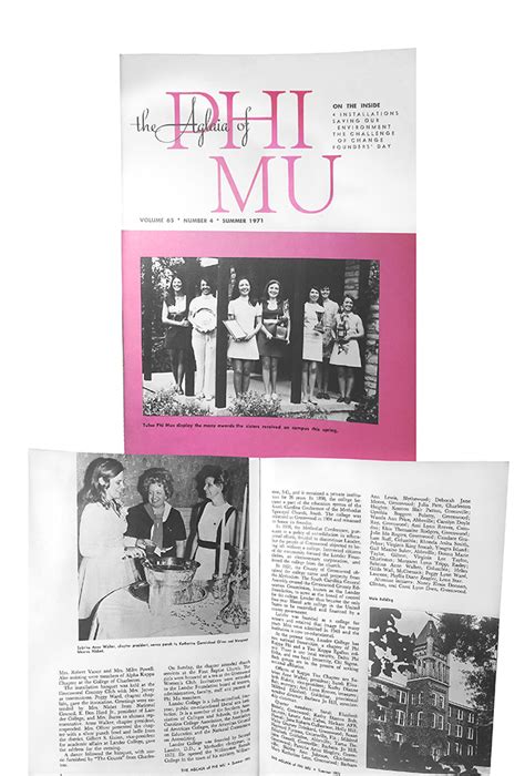 Phi Mu Scholarship Honors 50th Anniversary of Lander Chapter