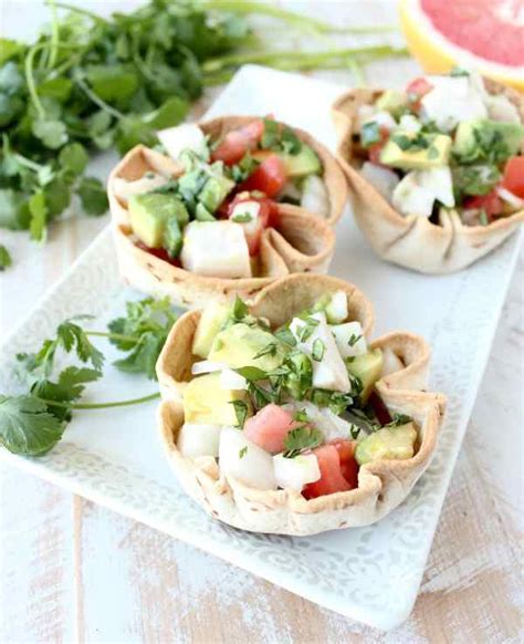 Ceviche Taco Bowls Recipe - WhitneyBond.com