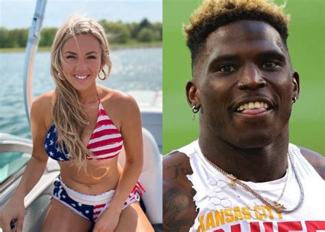 "Looked like he already had you number!" Annie Agar MERCILESSLY turns Tyreek Hill down by ...