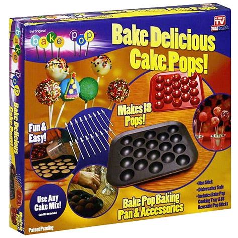 As Seen on TV Bake Pops Baking Pan and Accessories! - Walmart.com - Walmart.com