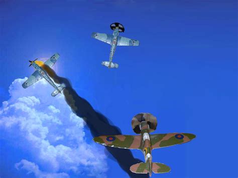 Spitfire Vs ME-109 fighters by Rafe15 on DeviantArt