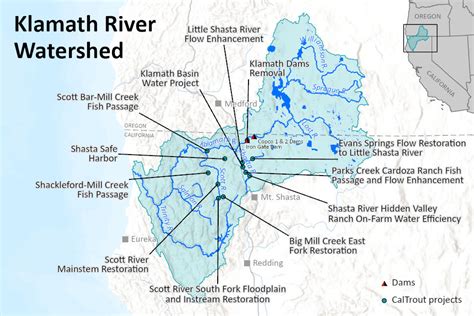 Klamath Watershed Map | California Trout