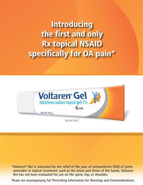 Important Dosing Information for Voltaren Gel