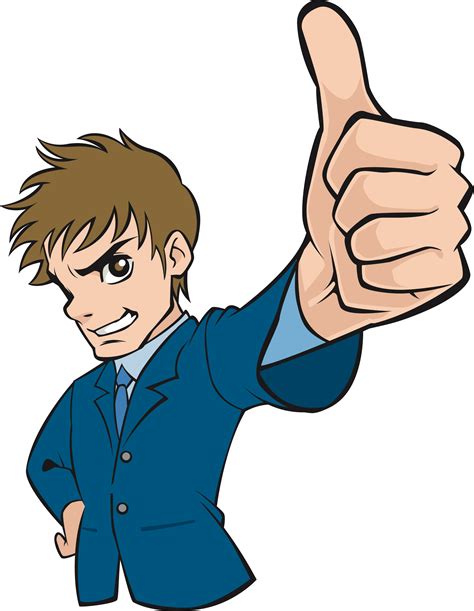 Clipart - Thumbs up (#1)